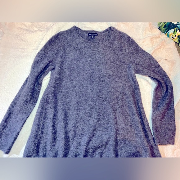 Women’s Saks 5th Avenue Sweater- blue grey - Picture 1 of 4